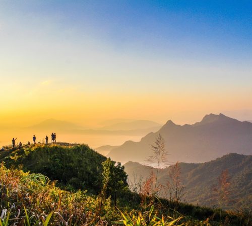 photo of people standing on top of mountain near grasses 733162.jpg